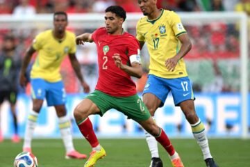 WC ’26: Morocco Rescue Africa’s Pride Against Star-Studded Brazil 1-1