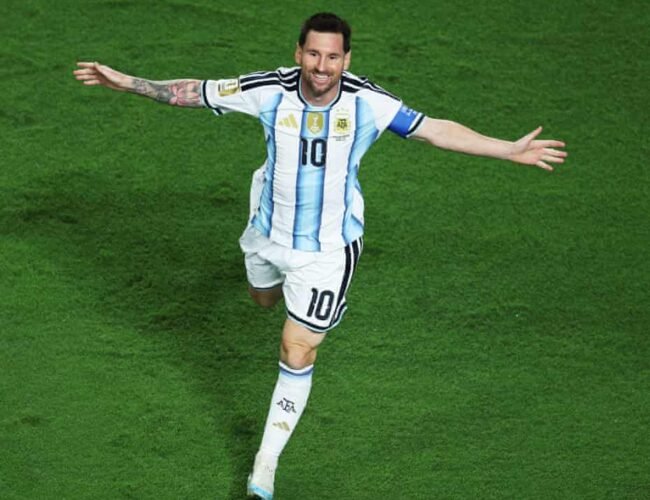 Messi Masterclass In First World Cup Hattrick Destroys Algeria