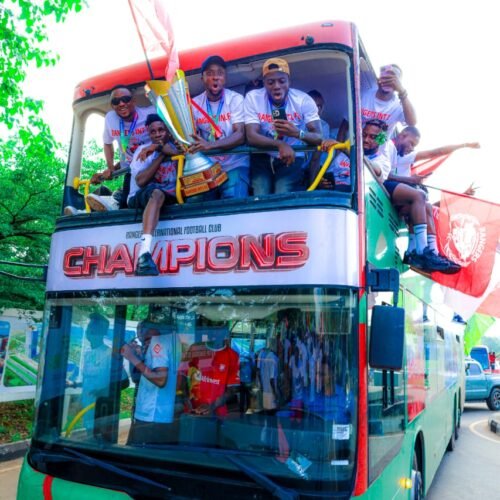 HARD WORK PAYS: Mbah Showers Rangers Players, Management With Land, N150m For Winning NPFL