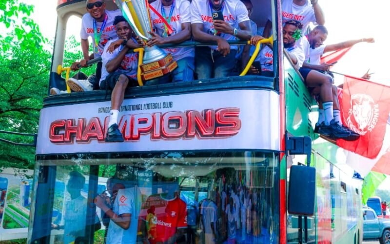 HARD WORK PAYS: Mbah Showers Rangers Players, Management With Land, N150m For Winning NPFL