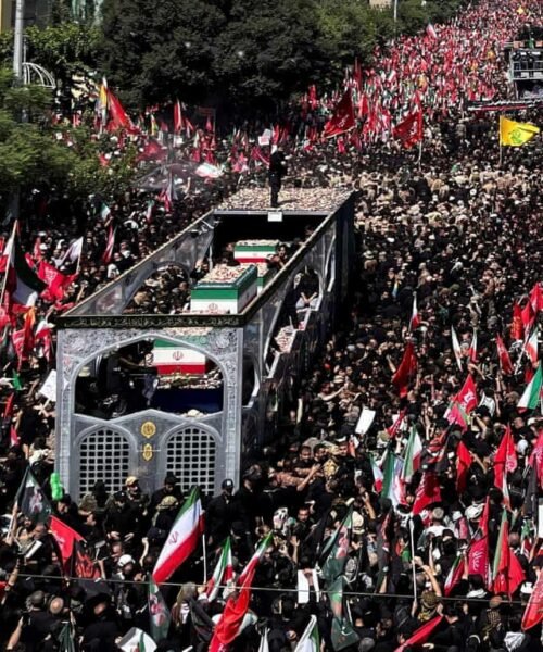 Millions Throng Ayatollah Khamenei’s Funeral