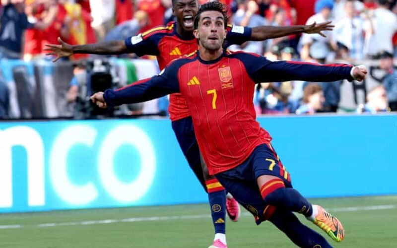 Barcelona’s Ferran Torres Wins Second World Cup For Spain In Extra Time Against 10-Man Argentina
