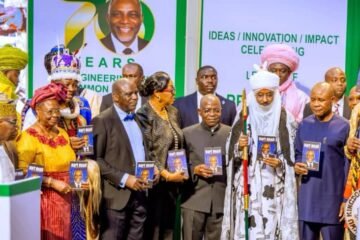 Mbah Hails Prof Nnaji at 70, Obasanjo, Otti, Emir Sanusi, Zik’s Widow, Others Grace Birthday Colloquium