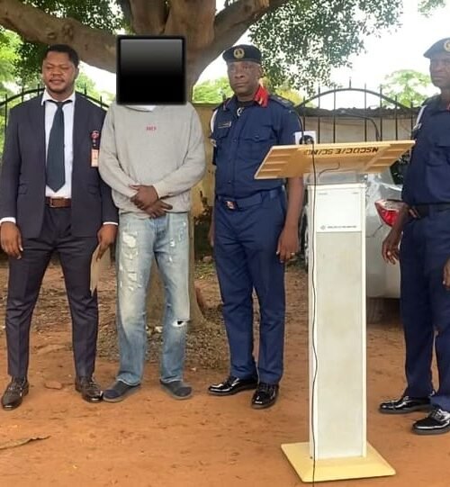 NSCDC Nabs Suspected ‘Yahoo Boy’ In Enugu