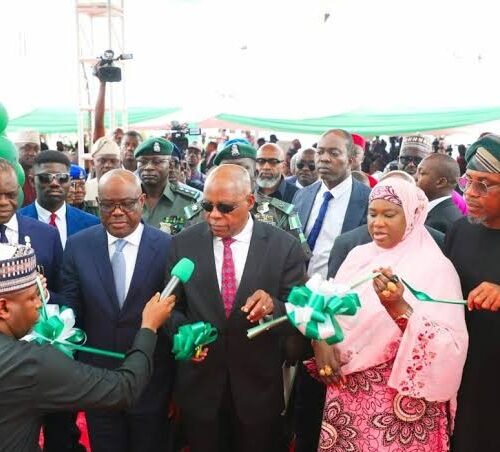Tinubu Defends Construction Of Judges’ Qtrs, Gives Wike Pat On The Back