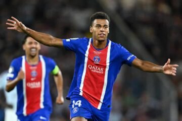PSG Beat Aston Villa 2-1 To Lift European Super Cup