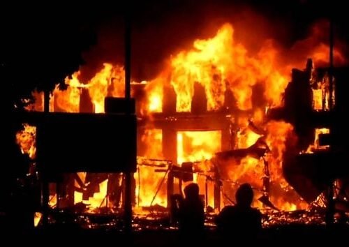 Goods Worth Millions Of Naira Go Up In Flames In Abuja Building Materials Market Inferno