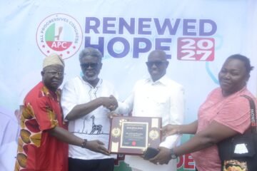BREAKING: UI Honours Tinubu Core Loyalist, Olaosebikan, With Iconic Friend Award