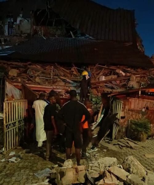 Shock, Anger As Another Three-Storey Building Collapses In Abuja