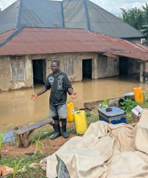 TRAGIC! Houses Collapse, Rice Mills Go Under, Multimillion Naira In Crops Lost As Flood Ravages Enugu Communities