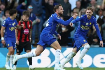 Solanke Spoils Man Utd’s Fun, As Chelsea Demolish Bournemouth (FIND BELOW RESULTS OF MATCHES PLAYED IN MAJOR EUROPEAN LEAGUES SATURDAY 10 OCTOBER)