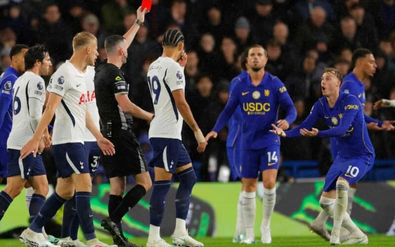 Resurgent Chelsea Shot Down At Home By Spurs, As Villa End Man City’s Perfect Winning Run (FIND BELOW RESULTS OF MATCHES PLAYED IN MAJOR EUROPEAN LEAGUES SUNDAY, 25 OCTOBER, 2026)