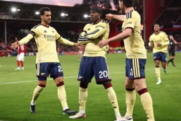 Madueke Breaks Nottingham Forest For Arsenal, As Mbappe Prepares For Camp Nou Clasico With Sevilla Double (FIND BELOW RESULTS OF MATCHES PLAYED IN MAJOR EUROPEAN LEAGUES SUNDAY, 18 OCTOBER)