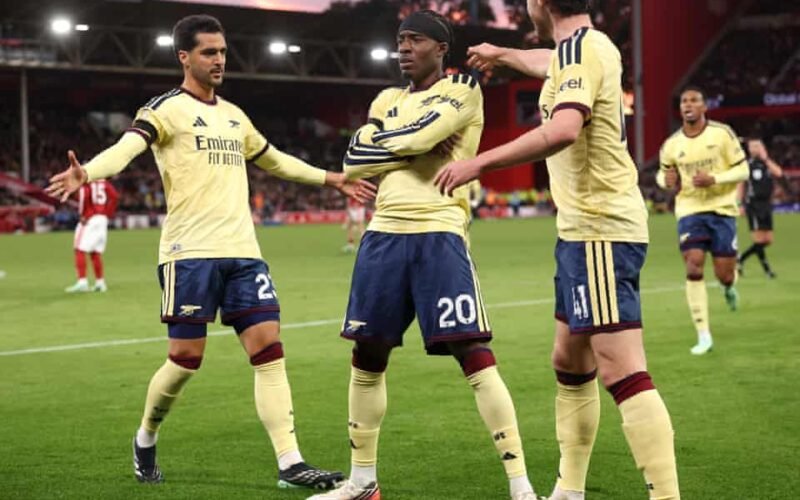 Madueke Breaks Nottingham Forest For Arsenal, As Mbappe Prepares For Camp Nou Clasico With Sevilla Double (FIND BELOW RESULTS OF MATCHES PLAYED IN MAJOR EUROPEAN LEAGUES SUNDAY, 18 OCTOBER)