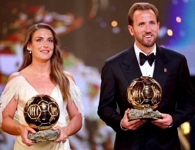 Mbappe Goes Home Empty-Handed As Harry Kane Wins Men’s Ballon D’Or, Ex-Barcelona Alexia Putellas Claims Her Third In Women’s Category