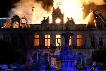 DECLINING SUPERPOWER?: France Burns Ferociously
