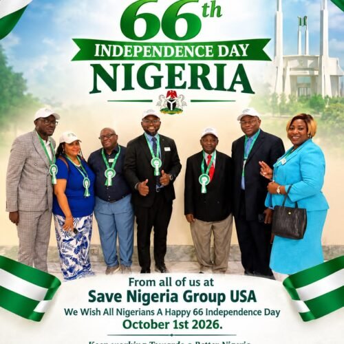 Save Nigeria Group USA Salutes Compatriots Over 66th Independence Day Anniversary