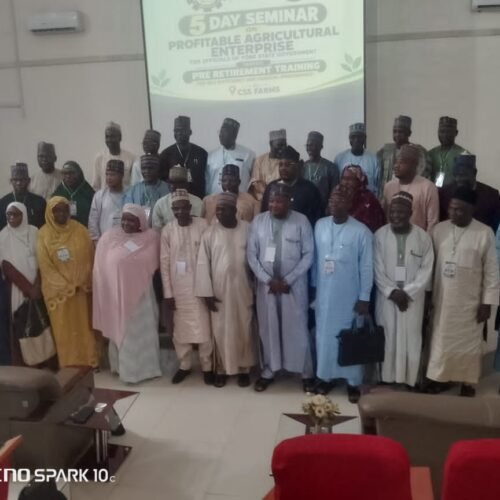 CSS Global Integrated Farms Holds Five-Day Pre-Retirement Training For Yobe Retirees