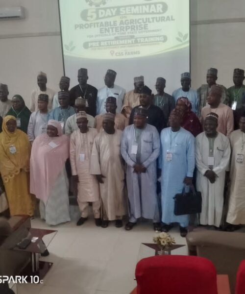 CSS Global Integrated Farms Holds Five-Day Pre-Retirement Training For Yobe Retirees