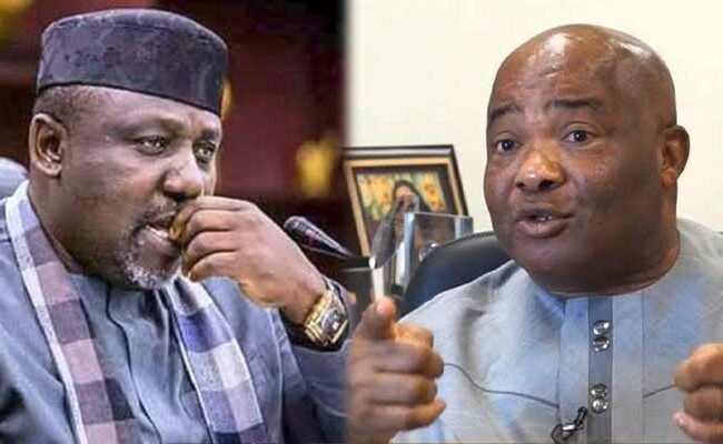 Ex-Imo Gov Rochas Okorocha, Senator Araraume, Two Others Land In Hot Soup