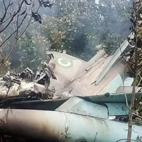 NAF Plane Crash: ‘My Sergeant Sister Messaged Me In London Requesting Road Transport Fare From Benin To Lagos As Their Military Aircraft Had Fault’